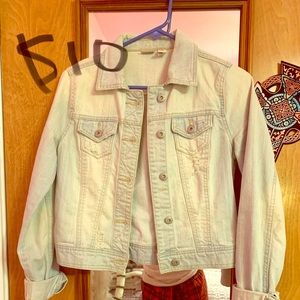 Jean jacket ($10), dresses $10